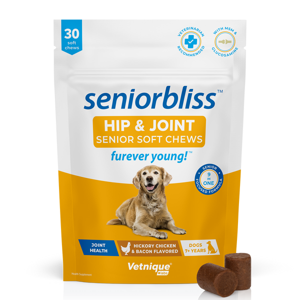 Seniorbliss™ Hip & Joint Supplement for Senior Dogs - VetPass Free Sample