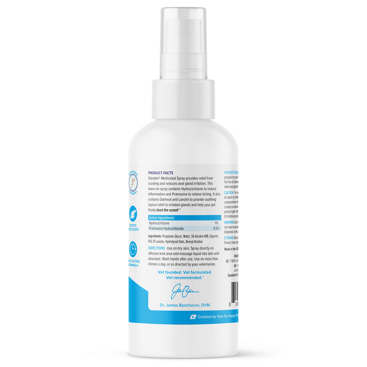 Glandex® Medicated Anal Gland Spray For Dogs & Cats - VetPass Free Sample