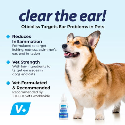 Oticbliss™ Medicated Ear Drops for Dogs and Cats - VetPass Free Sample