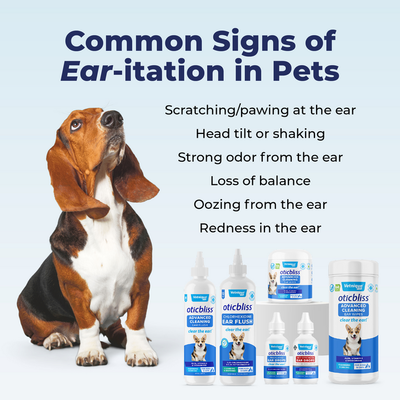Oticbliss™ Clear the Ear Trio Bundle for Dogs and Cats (15% OFF)