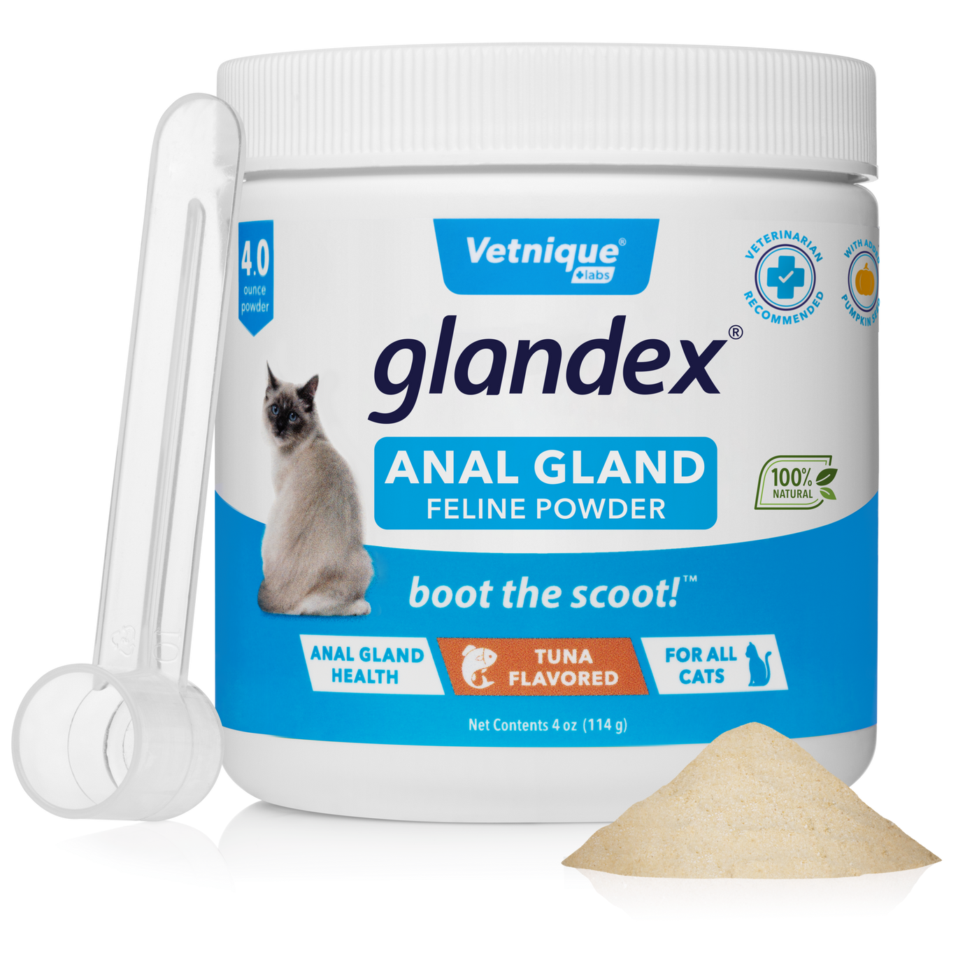 Glandex® Cat Anal Gland Supplement with Pumpkin - 4.0 oz