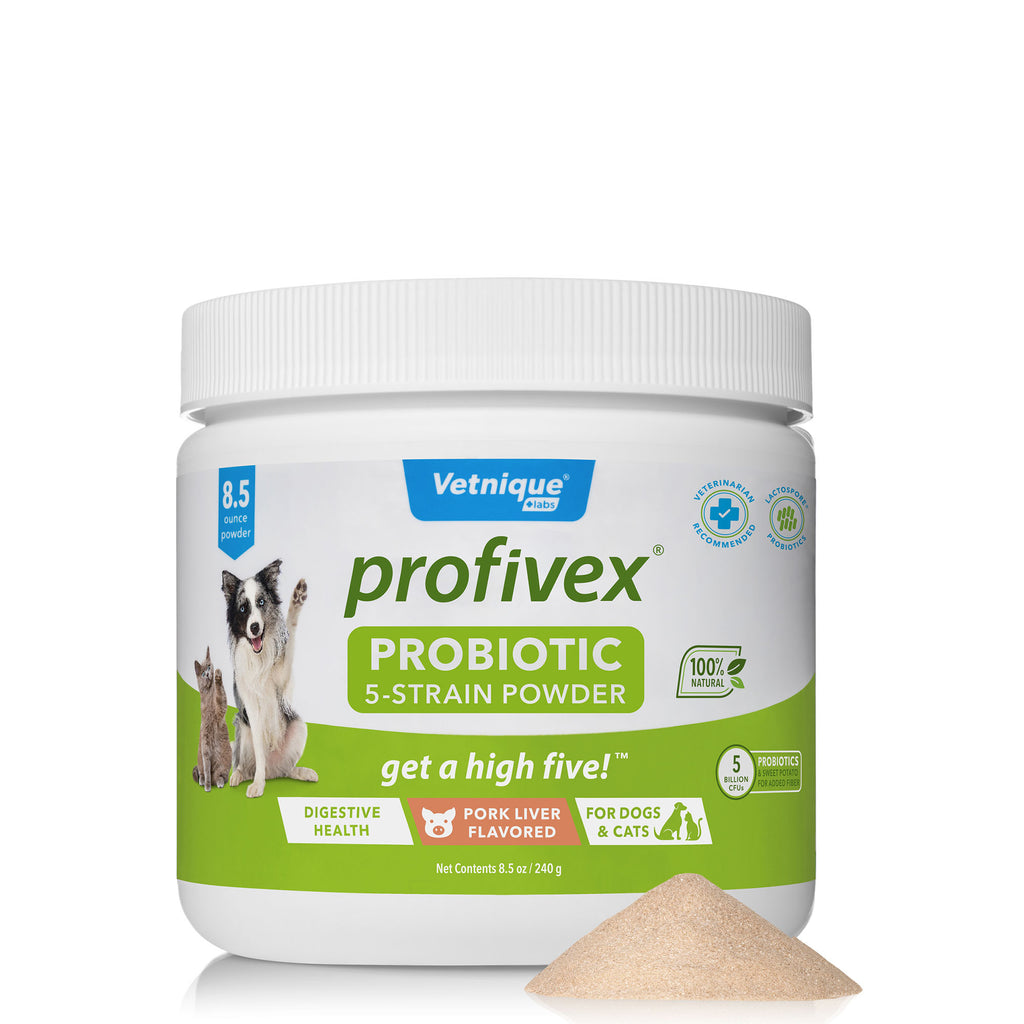 Profivex® Five Strain Probiotics Powder for Dogs & Cats- 8.5 oz Powder